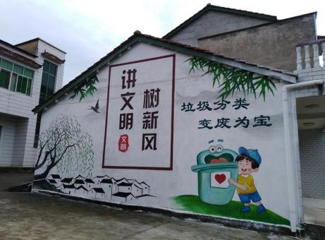 嘉禾墙绘是现在流行的墙体广告