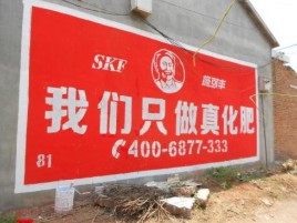 嘉禾刷墙广告”蕴含了时代命题