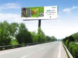嘉禾高速擎天柱广告牌的特点和优势