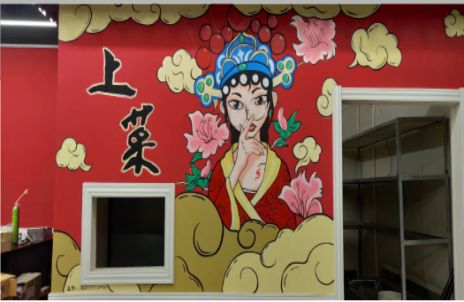嘉禾墙体彩绘的发展和应用