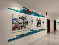 嘉禾企业文化墙用什么材料好？