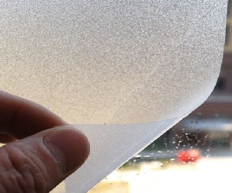 嘉禾玻璃门外面粘广告用什么材料好？